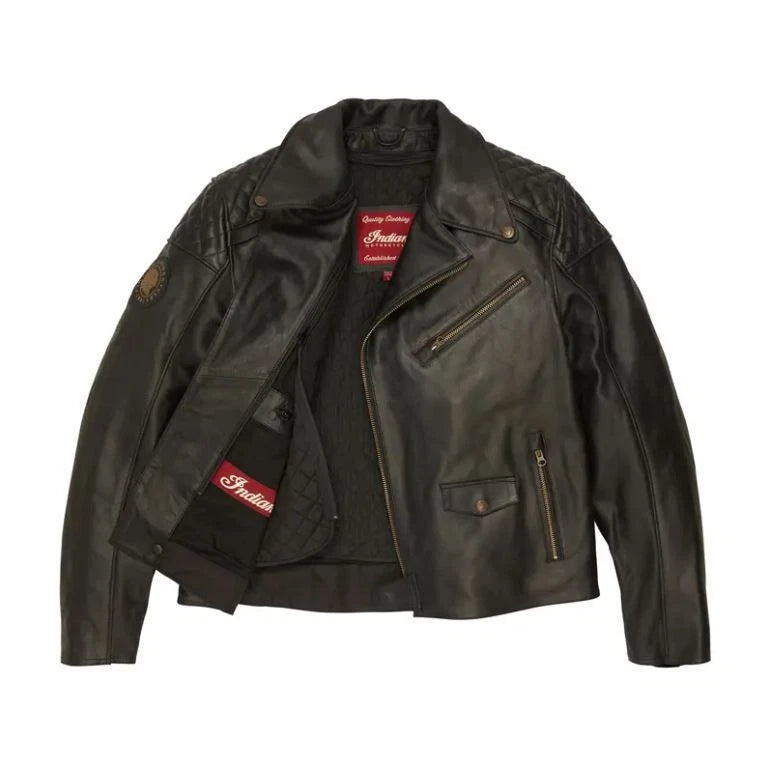 Indian Motorcycle Men's Buchanan Leather Jacket