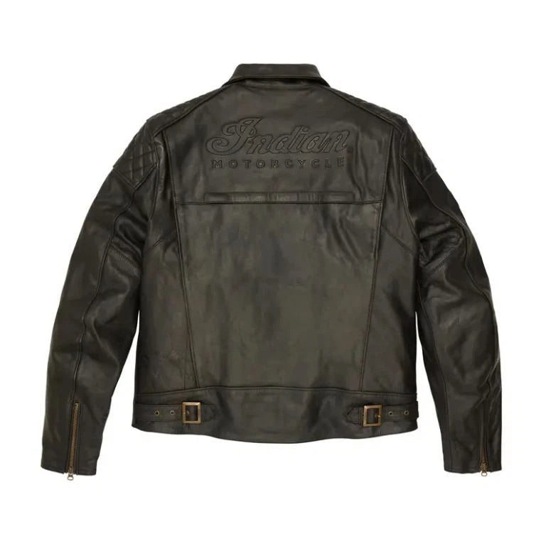 Indian Motorcycle Men's Buchanan Leather Jacket
